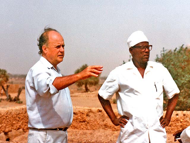 Jean Rouch et Damouré Zika